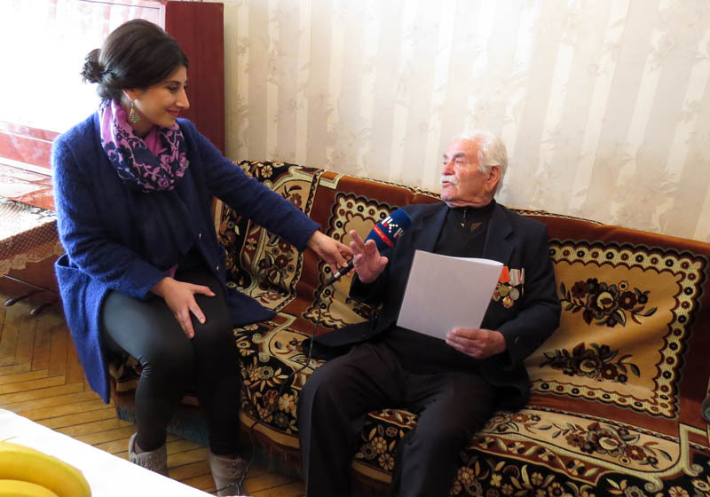 Интервью деда Карабахскому телевидению.