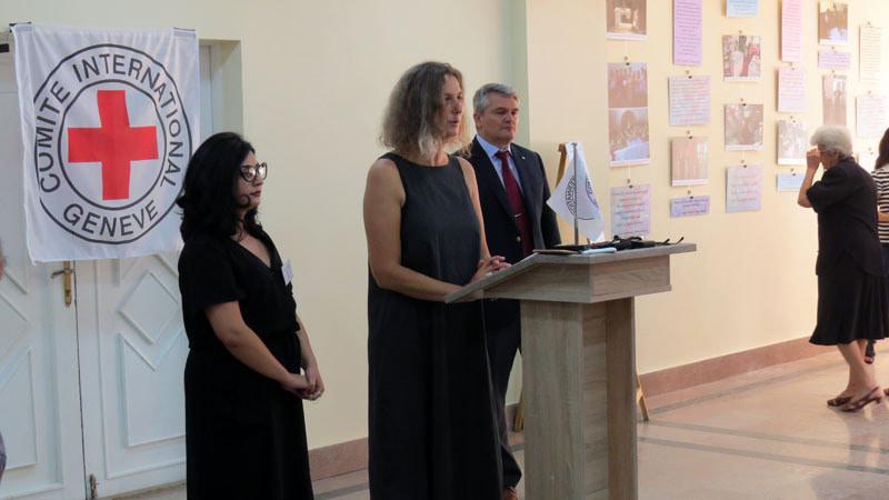 Шарлотте Мари Енс, руководитель программы по сопровождению семей без вести пропавших в Нагорном Карабахе.